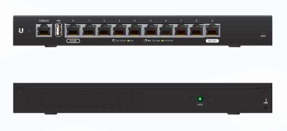 Маршрутизатор Ubiquiti 10-Port EdgeRouter 10X ER-10X-EU
