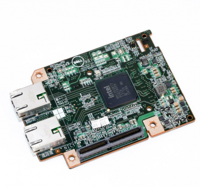 Сетевой mezzanine адаптер Dell Powerville, 2 порта 1000Base-T для PowerEdge C6320