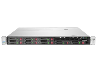Сервер HP Proliant DL360p Gen8, процессор Intel Xeon 10C E5-2670v2 2.50GHz, 16GB DDR3 DRAM, 8SFF, P420i/1GB FBWC