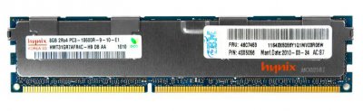 Память IBM 8GB 2RX4 PC3-10600R LP RDIMM ECC Reg