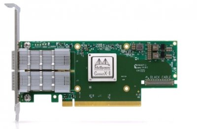Сетевая карта Mellanox ConnectX-6 VPI, 2 порта 200Gb InfiniBand , QSFP56