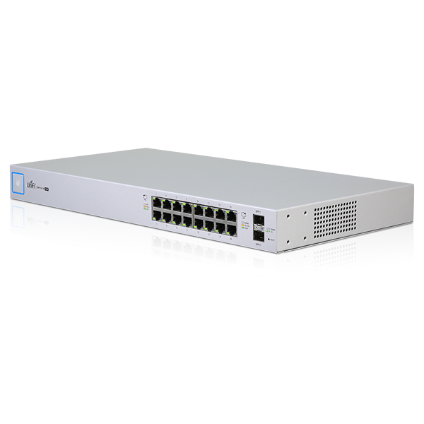 Коммутатор Ubiquiti UniFi Switch PoE, 16 портов, 150W US-16-150W