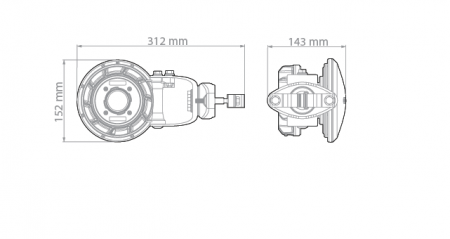 Симметричная рупорная антенна RF elements HG3-TP-S80 5GHz 10dBi HG3-TP-S80