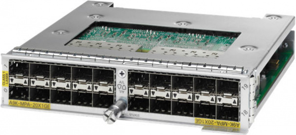 Модуль Cisco A9K-MPA-20X1GE A9K-MPA-20X1GE