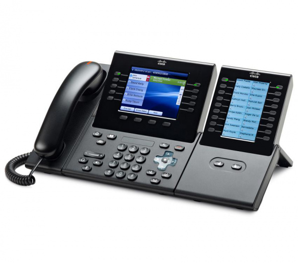 Блок расширения Cisco CP-CKEM-C для телефонных аппаратов Cisco CP-8900, CP-9900, черный CP-CKEM-C=