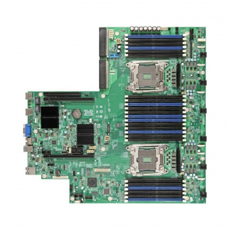 Сервер Intel R2208WT2YSR, 2 процессора Intel E5-2699V4, 128G DDR4, 2x240G SSD, 2x1GE, RPSU R2208WT2YSR_2699V4_128G