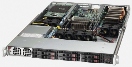 Сервер Supermicro SYS-1017GR-TF, 1 процессор Intel Xeon 6C E5-2630Lv2 2.40GHz, 64GB DRAM SYS-1017GR-TF_1xE5-2630Lv2_64GB