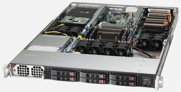 Сервер Supermicro SYS-1017GR-TF, 1 процессор Intel Xeon 6C E5-2630Lv2 2.40GHz, 64GB DRAM SYS-1017GR-TF_1xE5-2630Lv2_64GB