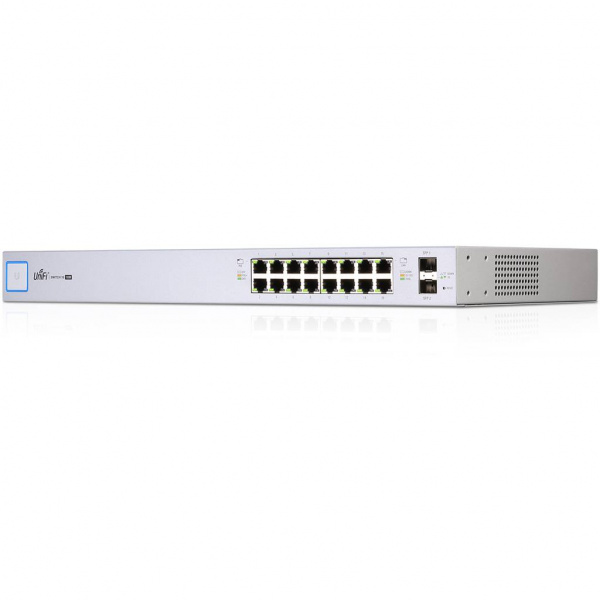 Коммутатор Ubiquiti UniFi Switch PoE, 16 портов, 150W US-16-150W